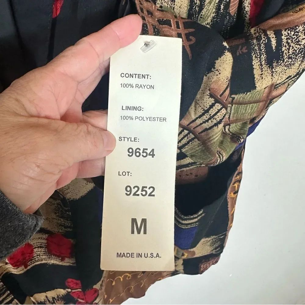 VTG BLAZER GLORY 100% rayon - Picture 6 of 12